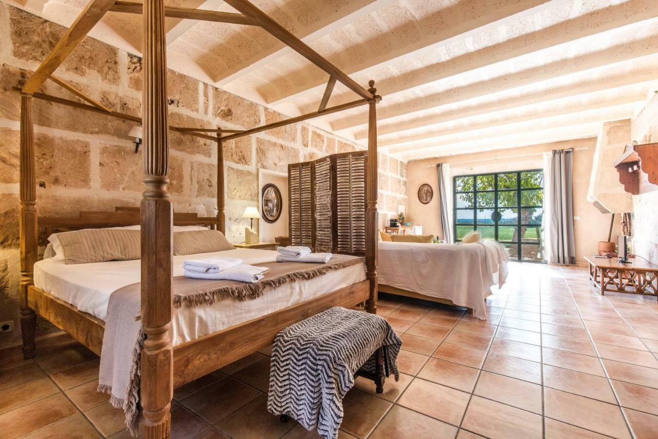 Finca Agroturismo Sa Cova Den Borino Campos  Exterior foto